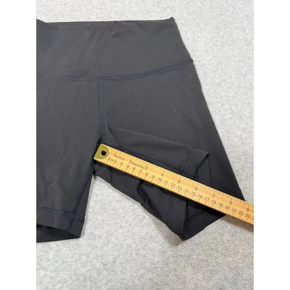 Lululemon Womens Size 6 Black Wunder Train High Rise Shorts 6